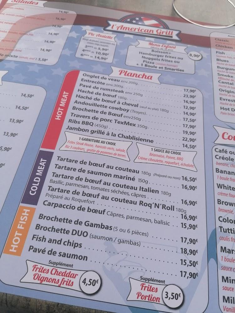 L'american Grill - Menu Image 3
